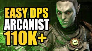 110K+ DPS With NO TRIALS GEAR!? The Stamina Arcanist Is INSANE!