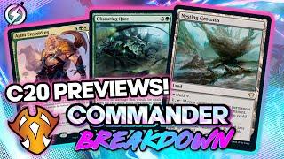 Jolt - C20 Previews - Nesting Grounds, Obscuring Haze and Ajani Unyielding