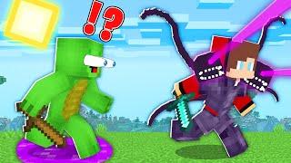 WITHER STORM Armor Speedrunner vs Hunter : JJ vs Mikey in Minecraft Maizen!