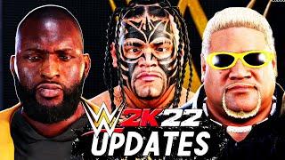 WWE 2K22 UPDATES TODAY! 5 NEW SUPERSTAR LIKENESS UPDATES ADDED via BANZAI PACK DLC! (FULL BREAKDOWN)