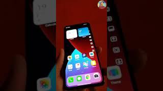 Redmi Note 10 Pro i phone theme for MIui 12 new ios theme #shorts #digitalhdhr