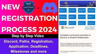 MLSA Registration 2024 Step by Step Guide to Join Microsoft Learn Student Ambassadors Program 2024