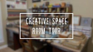 CREATIVE SPACE TOUR * CRAFT ROOM TOUR * CRAFT ROOM ORGANIZATION