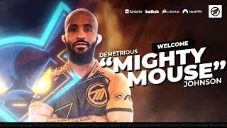 Announcement: Welcome Demetrious 'MightyMouse' Johnson