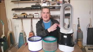 HOW TO - Change the Filter in a Dyson HP02 Hot + Cool Air Purifier / Fan Heater