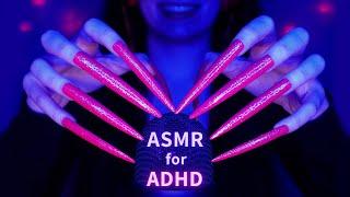 ASMR for ADHD Changing Triggers Every Few Seconds Scratching , Tapping , Massage & More No Talking