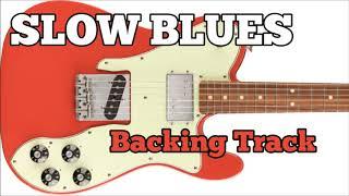 Slow Blues Guitar Backing Track Jam in A Minor