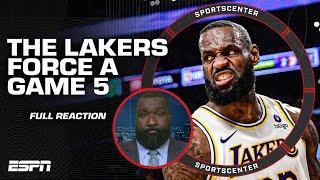 LAKERS BEAT NUGGETS & FORCE GAME 5  LA have a CHANCE of making this a series - Perk | SportsCenter