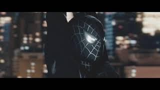 Symbiote Spider-Man swing animation in the style of Sam Raimi [Blender 2.9]