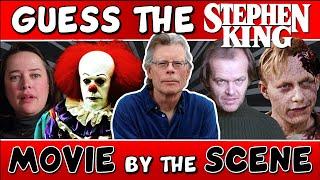 Guess The "STEPHEN KING MOVIE BY THE SCENE" QUIZ! | CHALLENGE/ TRIVIA