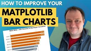 How To Make Your Matplotlib Bar Charts Stand Out