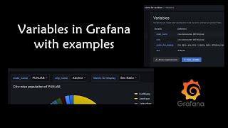 Grafana Variables explained with examples