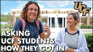 Asking UCF Students How They Got Into UCF | GPA, SAT/ACT, Clubs, etc.