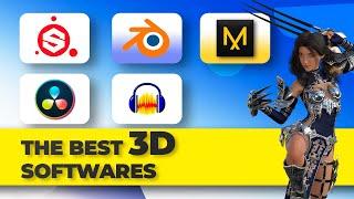 The BEST softwares for creating 3D Cartoons