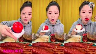 【EATING SHOW】ASMR MUKBANG。 XIAOYU MUKBANG。먹방 샤오위。16122021。4 #xiaoyu#mukbang#asmr