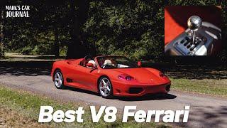 Driving a MANUAL Ferrari 360 Spider | Insane Sound | 4K