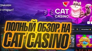 🟣 Кэт Казино - ВСЕ о НОВОМ ОНЛАЙН КАЗИНО 2024 ГОДА | Cat Casino Бонус | Кэт Казино
