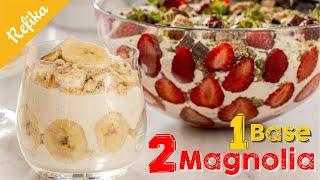 MAGNOLIA PUDDING RECIPE | Refika’s Twist on New York Magnolia Pudding | With Banana & Strawberry