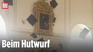 Student zerstört wertvolles Gemälde