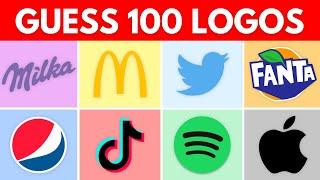 Guess the Logo in 3 Seconds | 100 Famous Logos | Ultimate Logo Quiz