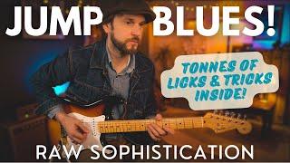 Jump Blues Lead Guitar! Dirty jazz licks, vintage swagger & searing tone; Junior Watson style lesson