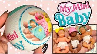  MY MINI BABY  Silicone Dolls ZURU 5 Surprise Balls Unboxing & Review