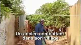 Ancien combattant dans son village