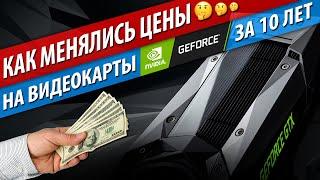 Как менялись цены на видеокарты NVIDIA GeForce за 10 лет