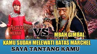 GEGER! Mbah gimbal tantang pesulap merah