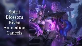 Spirit Blossom Riven Animation Cancels