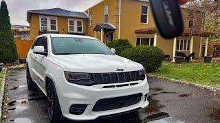 REVIEW AND FIRST TIME DRIVING 2021 Jeep Grand Cherokee Srt at 18| + (POV DRIVE AND WALKAROUND)