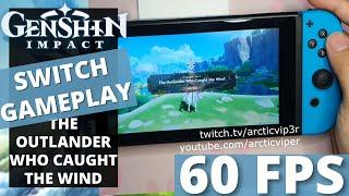 Genshin Impact Nintendo Switch Gameplay - 60FPS