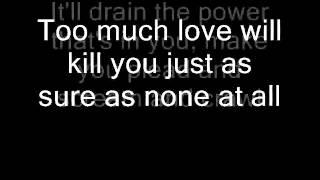 Queen - Too Much Love Will Kill You (Lyrics)