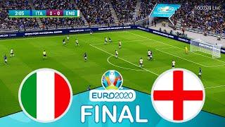 ITALY vs ENGLAND - UEFA Euro 2020 Final | Full Match HD All Goals | Football Live PES 2021