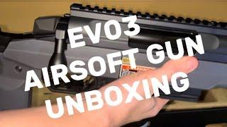 EV03 AIRSOFT SNIPER UNBOXING #airsoftrifle #unboxing sniperrifle