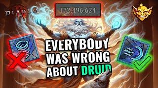 Actual Strongest Druid Build - Pit 113 Cleared 172 Millions Dot damage - Diablo4  Season 4 Guide