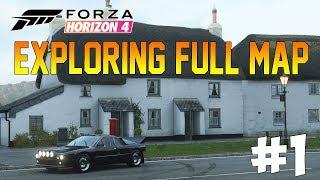 Forza Horizon 4 - FULL GAME #1 - Exploring The Map! Airport, Motorway & More