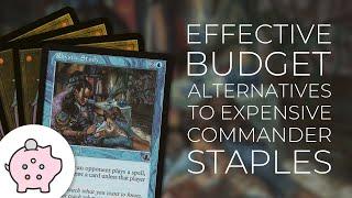 Budget Alternatives to Expensive Commander Staples | Rhystic Study | Path to Exile | EDH | MTG
