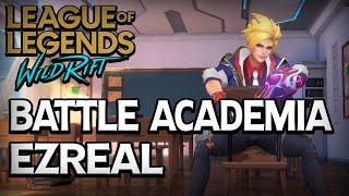 Battle Academia Ezreal Gameplay | League of Legends : Wild Rift