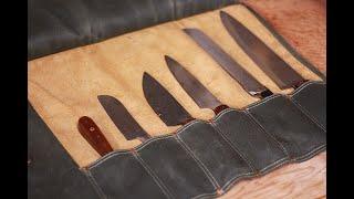 Leather Knife Roll | Chef Knife Roll