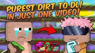 NEW SERIES! DIRT TO DL IN ONE VIDEO? LET'S GO! - Growtopia