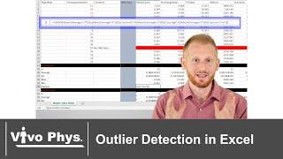 Outlier Detection in Excel Using Average and Standard Deviation