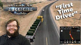 ATS Plays ATS | Cory’s First Time Playing American Truck Simulator