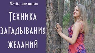 Как ПРАВИЛЬНО ЗАГАДАТЬ ЖЕЛАНИЕ, чтобы оно исполнилось. Техника ФАЙЛ ЖЕЛАНИЯ / Ольга Солнце 