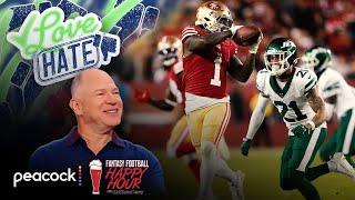 NFL Week 2 Love/Hate: Kyren Williams, Deebo Samuel, Jayden Daniels and more | Happy Hour (FULL SHOW)