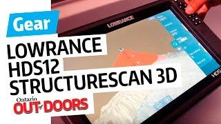 Lowrance HDS12 StructureScan 3D