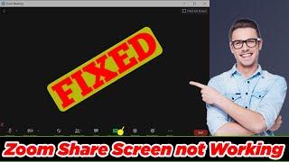 [SOLVED] Zoom Share Screen Not Working (100% Working)