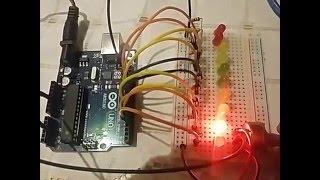 Arduino - LED Chase Effect Bouncing Ball w/ Potentiometer