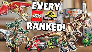 Ranking EVERY Lego Jurassic Park & World Set!