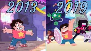 Evolution Of Steven Universe Games 2013-2019